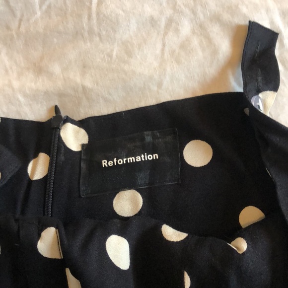 Reformation Jessa Polka Dot Dress - Picture 4 of 6